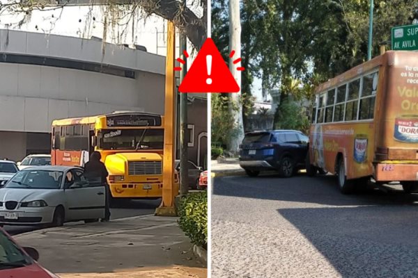 ¡En plena mañana! accidente múltiple desata caos vehicular en Xalapa