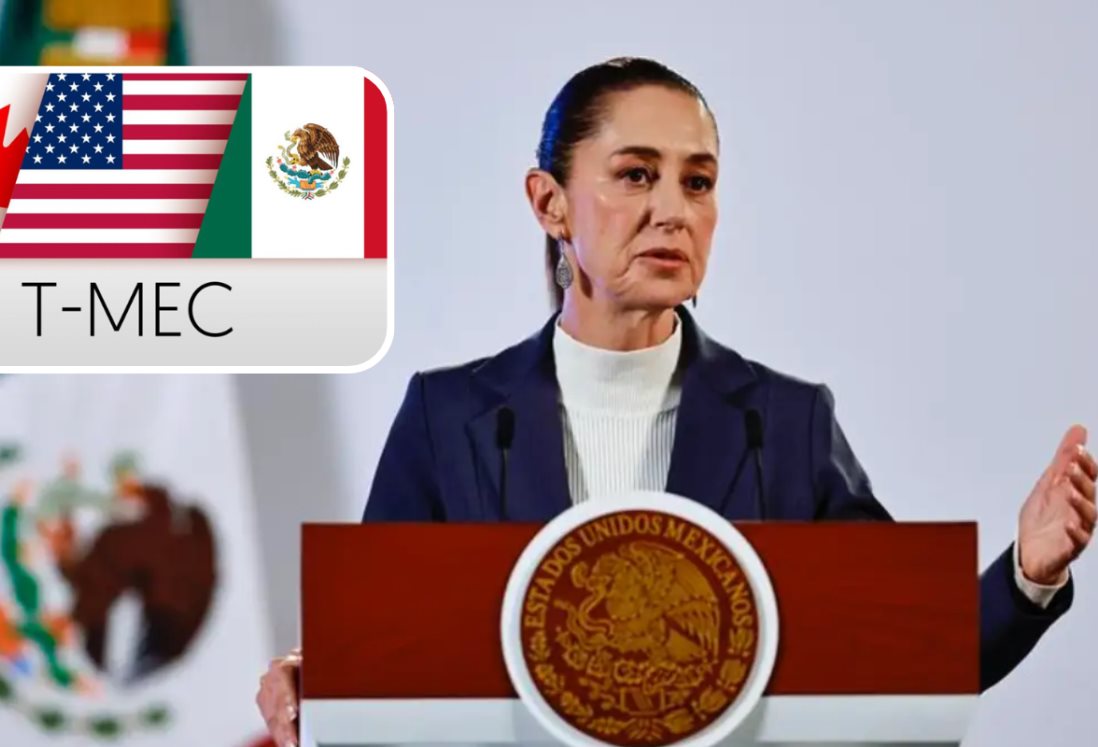 México se mantiene en el T-MEC tras acuerdo con EU en llamada con Trump: Claudia Sheinbaum