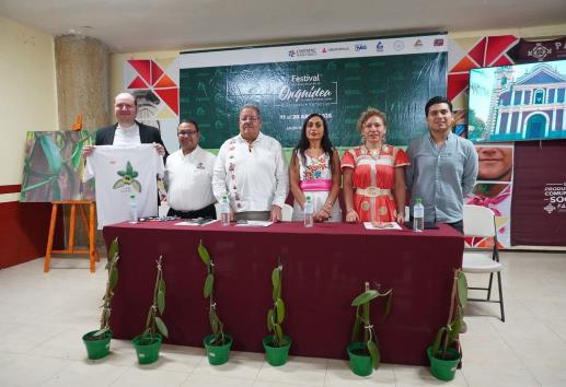 Papantla estará presente en el Festival Internacional de la Orquídea de Coatepec