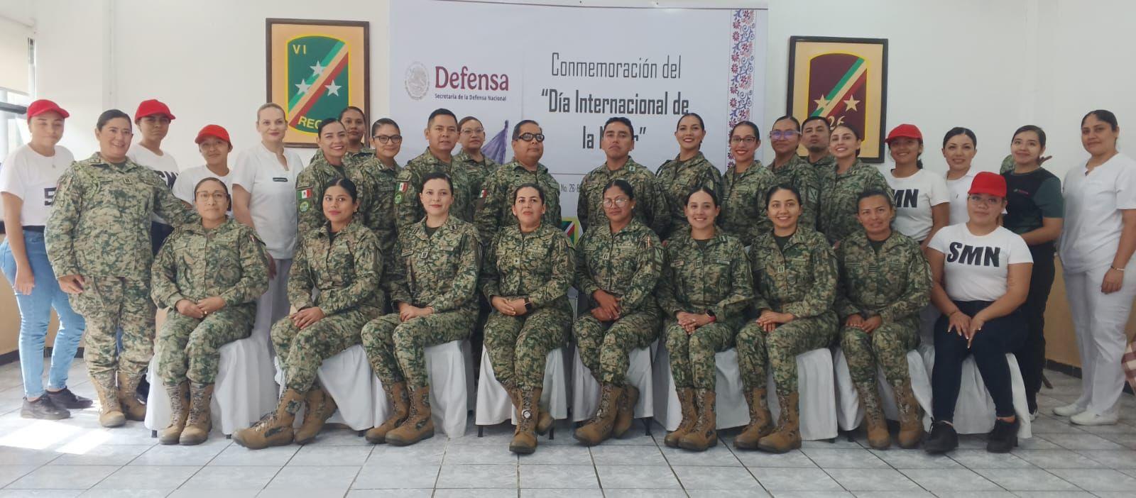 Sedena reconoce la importancia de la mujer militar en las Fuerzas Armadas