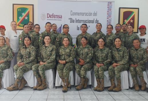 Sedena reconoce la importancia de la mujer militar en las Fuerzas Armadas