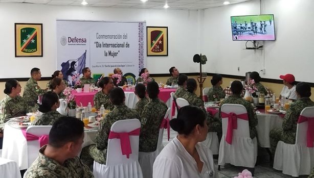 Sedena reconoce la importancia de la mujer militar en las Fuerzas Armadas