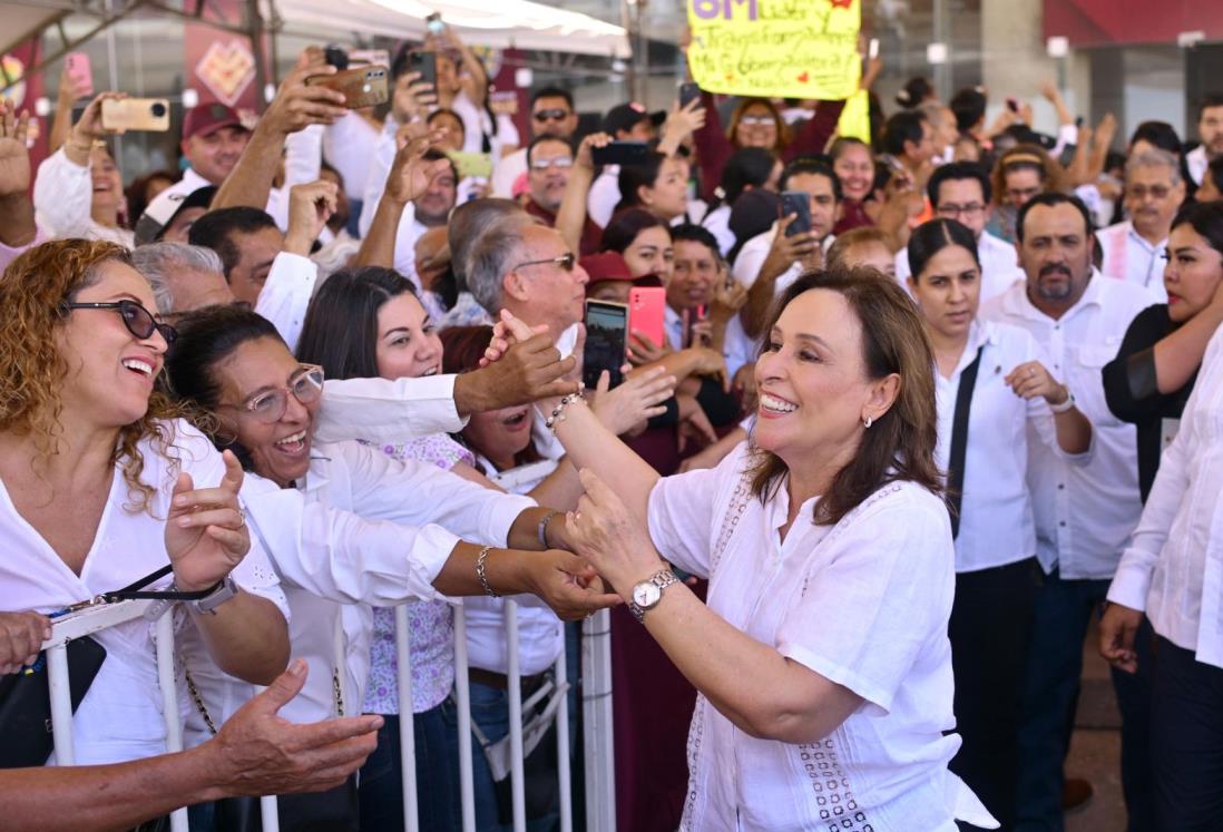 El único pacto es con el pueblo de Veracruz, asegura Rocío Nahle