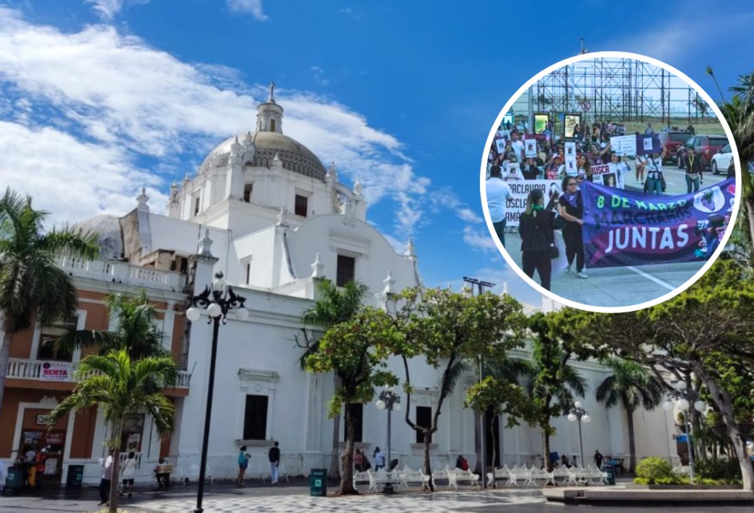 Pide iglesia católica realizar marchas pacíficas por el Día de la Mujer en Veracruz