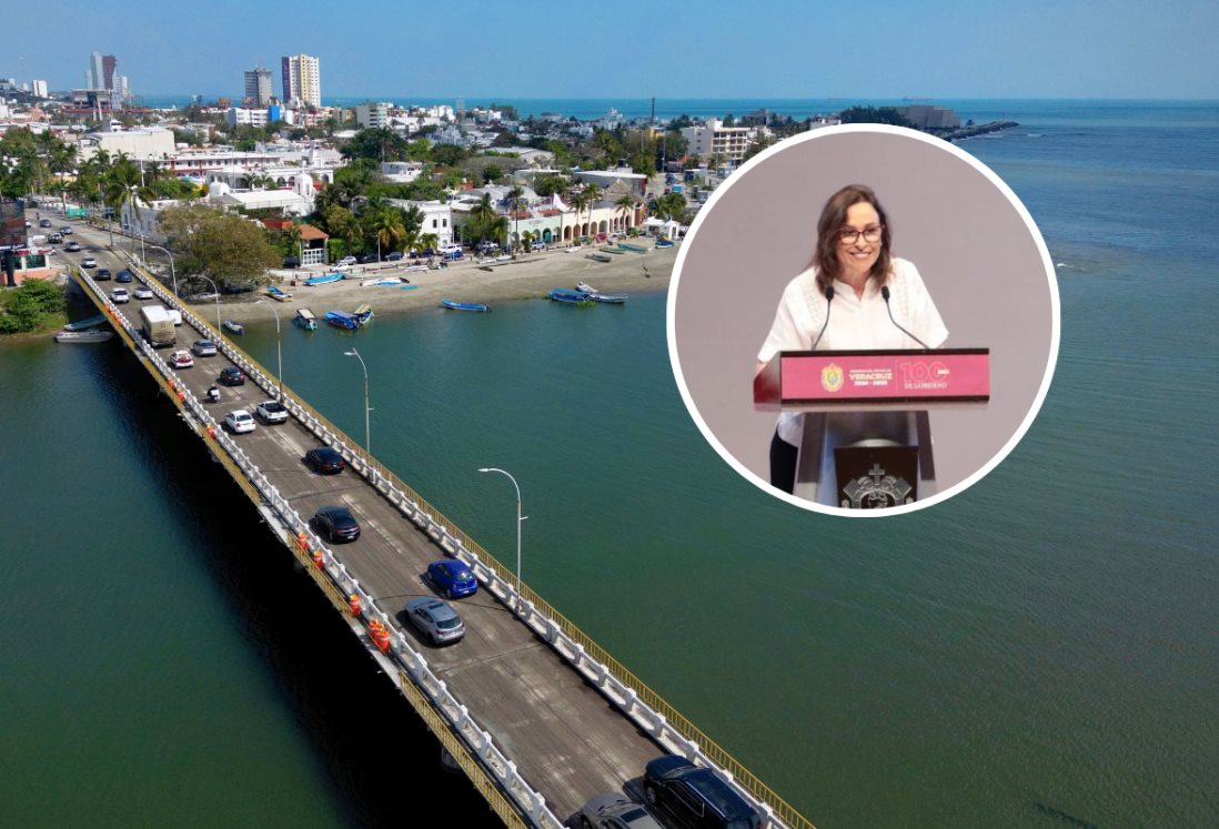 Rocío Nahle confirma construcción del puente Alvarado – Boca del Río para 2026