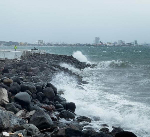 Alertan por norte en Veracruz; rachas de viento podrían superar los 100 km/h