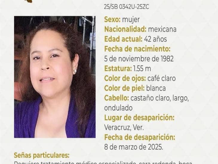 Marissa Barradas desapareció en Veracruz durante el Día Internacional de la Mujer