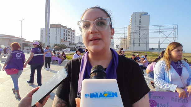 8M: Mujeres marchan en Boca del Río para exigir justicia e igualdad