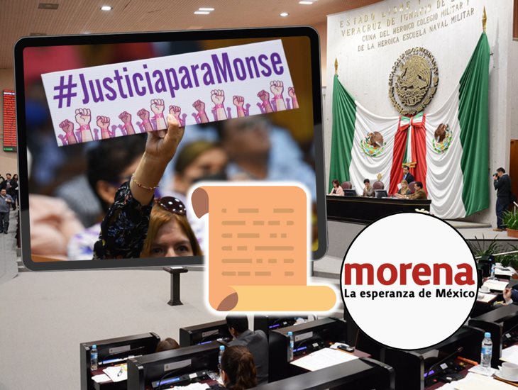 Diputadas de Morena van por la aprobación de la "Ley Monse" en Veracruz