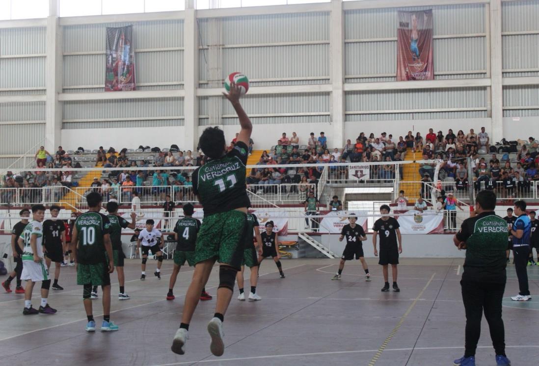 Cuitláhuac y Córdoba dominan la fase estatal del voleibol rumbo a los nacionales CONADE 2025