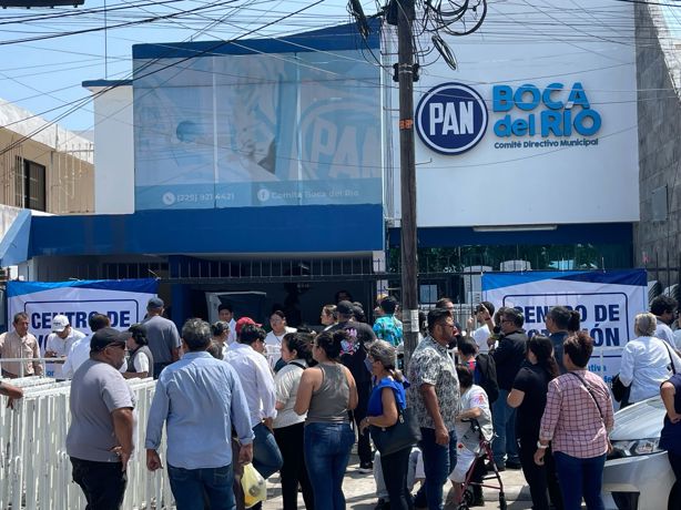 PAN en Boca del Río realiza consulta para definir a sus candidatos en elecciones 2025