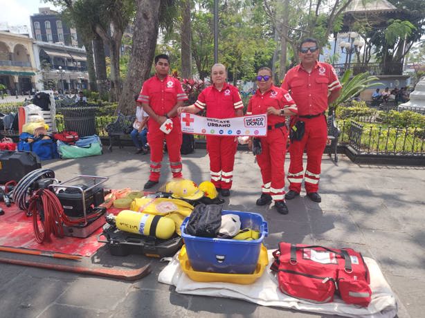 En Córdoba, arranca colecta anual de la Cruz Roja, van por un millón de pesos