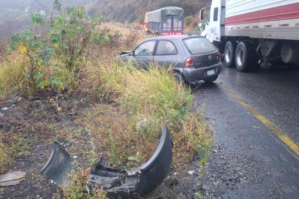 Se registran 2 accidentes en las Cumbres de Maltrata