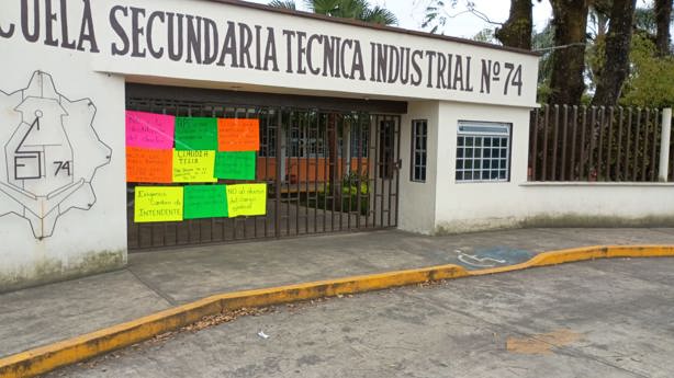 Problemas en Secundaria Técnica Industrial 74 de Ixtaczoquitlán