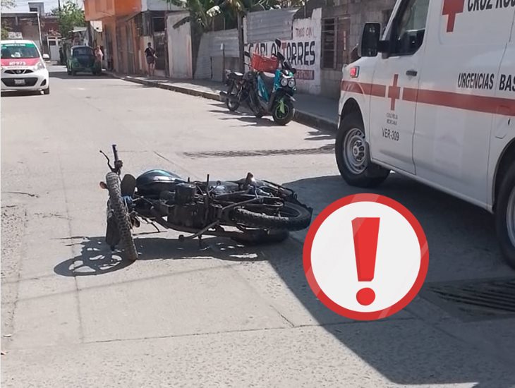 Atropellan a motociclista en Martínez; responsable se da a la fuga