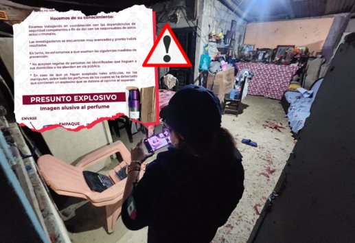 Alertan por perfumes explosivos en Papantla; así operan delincuentes 