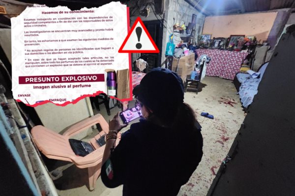 Alertan por perfumes explosivos en Papantla; así operan delincuentes 