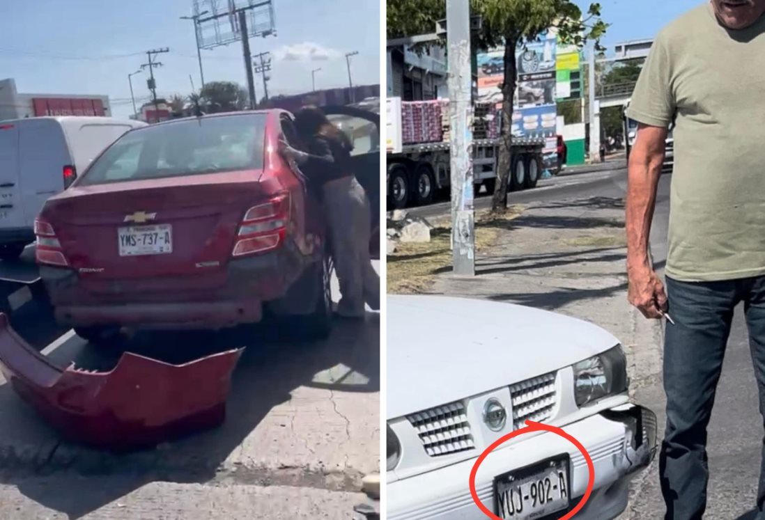 Exhiben a responsables de accidentes por negarse a pagar daños y darse a la fuga