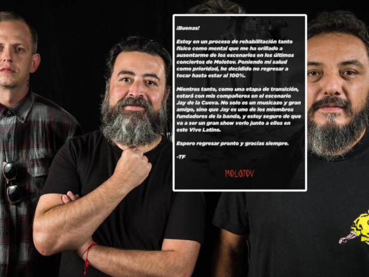 Molotov se presentará sin su vocalista en el Vive Latino: Esta es la razón