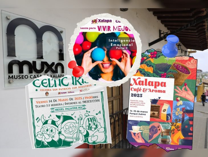 Te presentamos la cartelera cultural para esta semana en Xalapa, ¡checa!