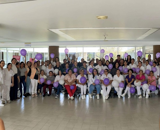 Hospital IMSS-Bienestar de Misantla conmemora el Día Internacional de la Mujer