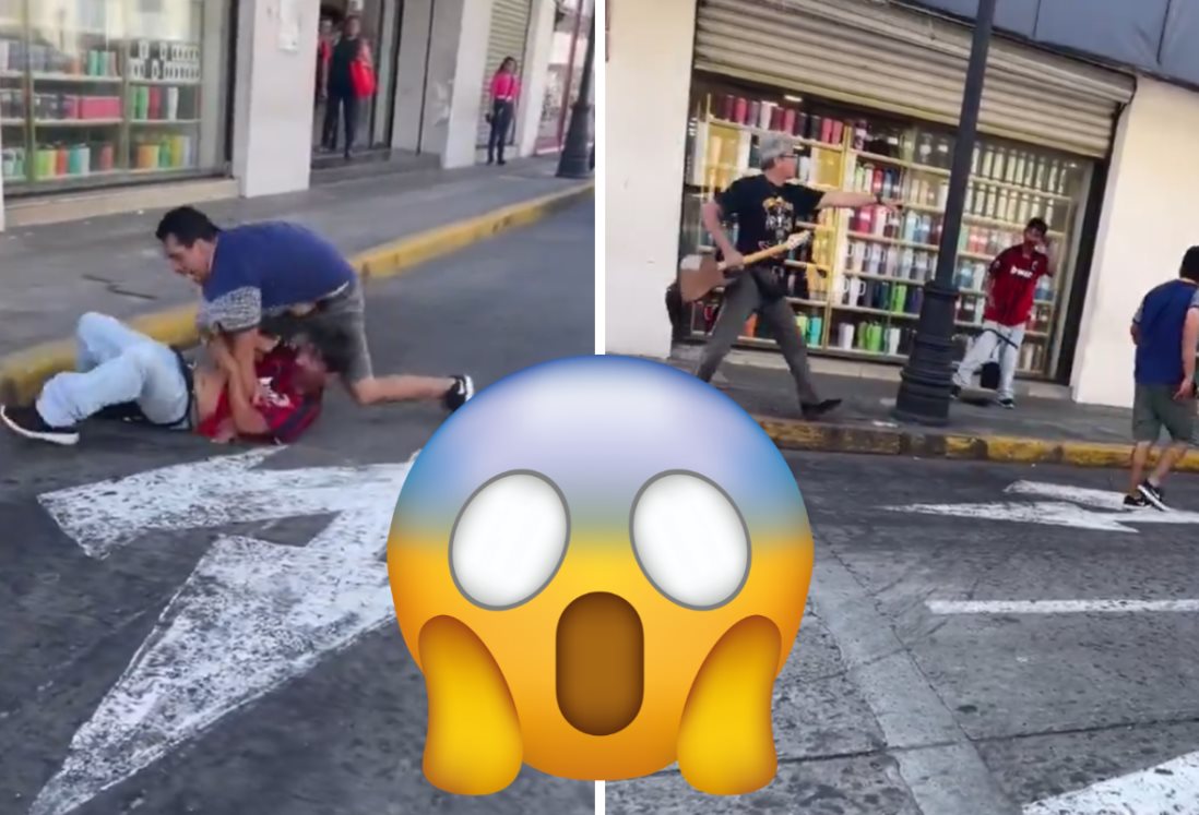 Quiso robarlo, pero terminó golpeado: víctima se defiende de un asalto en Veracruz | VIDEO