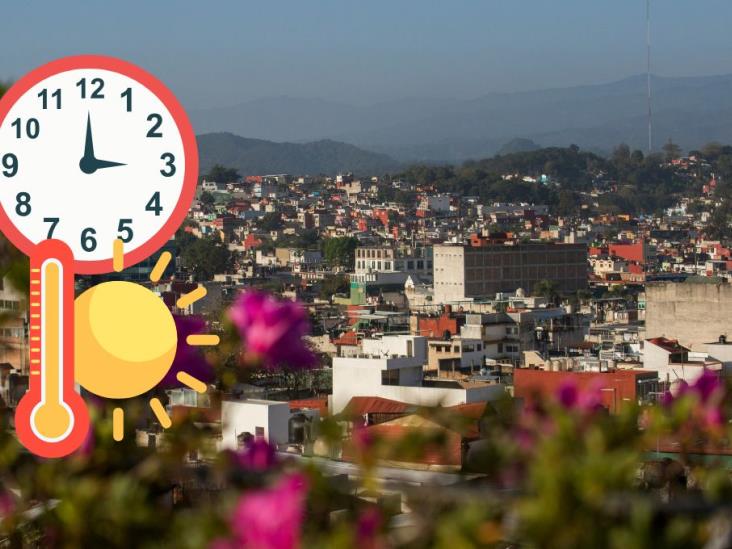 ¿A qué hora hará más calor en Xalapa hoy miércoles 12 de marzo?