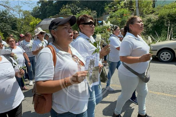 ¡Exigen justicia! Dan último adiós al padre buscador Magdaleno Pérez Santes en Papantla (+VIDEO)