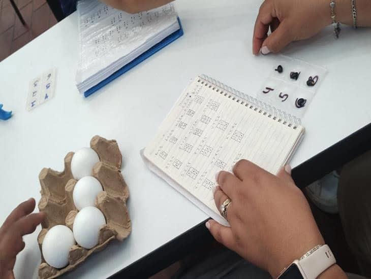 Promueven Taller de Braille en la Biblioteca Municipal Venustiano Carranza