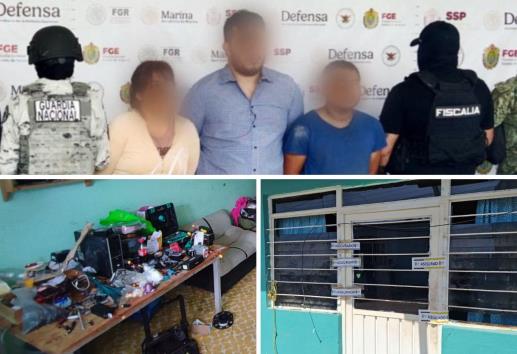 Detienen a presuntos responsables por perfumes explosivos en Papantla