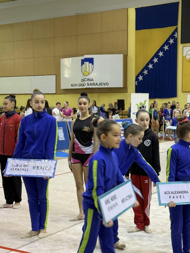 Destacan gimnastas en Olimpik Cup en Bosnia