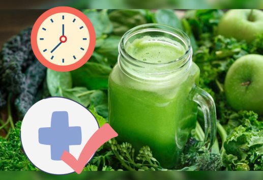 Esta es la mejor hora del día para tomar jugo verde y potenciar sus beneficios