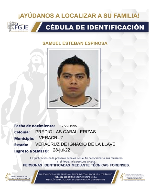 4 cuerpos de veracruzanos permanecen en el Semefo de Zacatecas; desde el 2022 