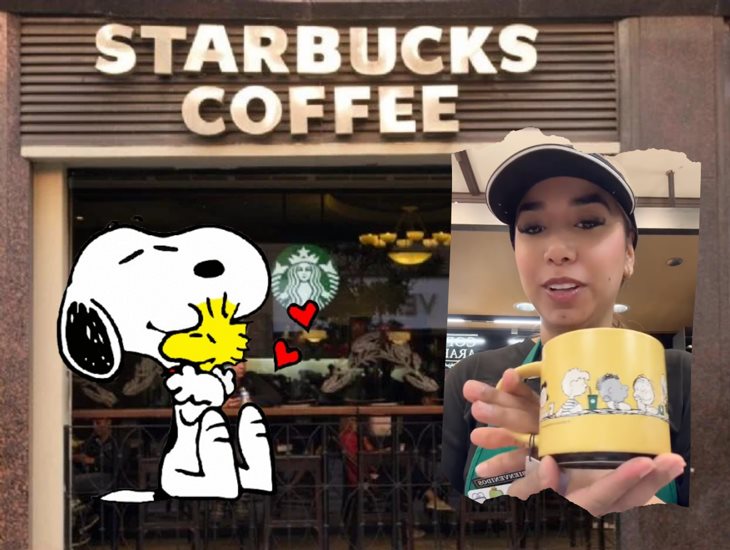 Empleada de Starbucks revela cómo será la colección completa de Snoopy