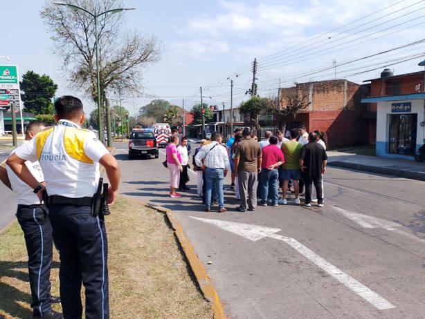 Carambola en Orizaba deja tres lesionados, incluyendo un menor