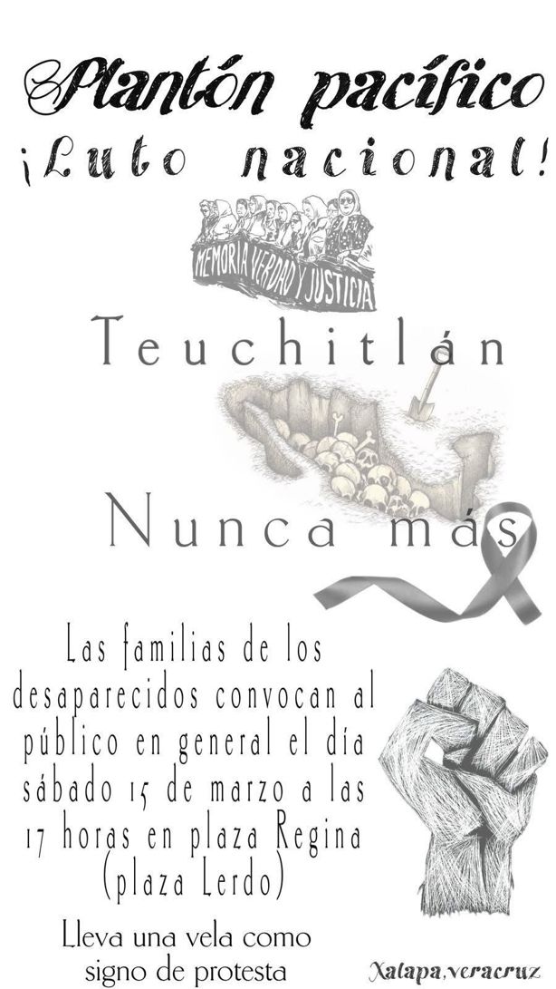 "Teuchitlán, nunca más": se suma Xalapa a luto nacional por crematorio clandestino en Jalisco