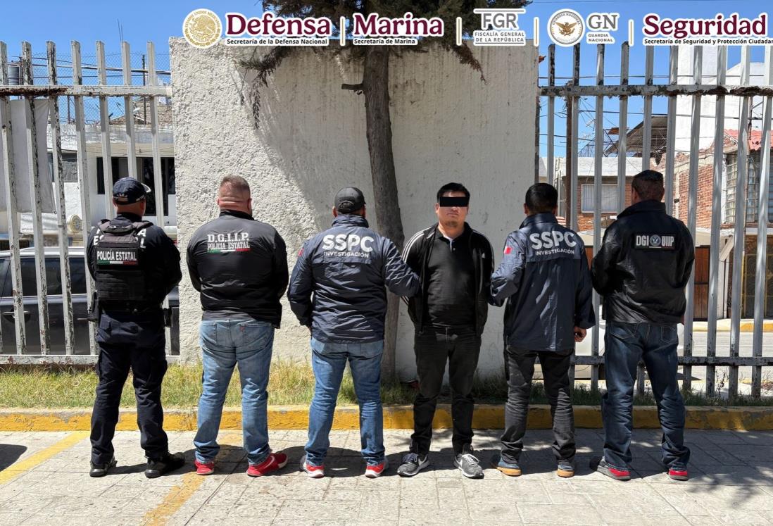 Aprehenden en Texcoco a uno de los hombres más buscados por el FBI