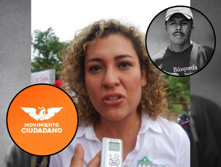 Diputada del PRI acusa a MC: callan ante homicidio de padre buscador de Papantla 