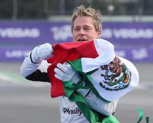 Así fue la grabación de la nueva película de Brad Pitt "F1" durante el Gran Premio en México