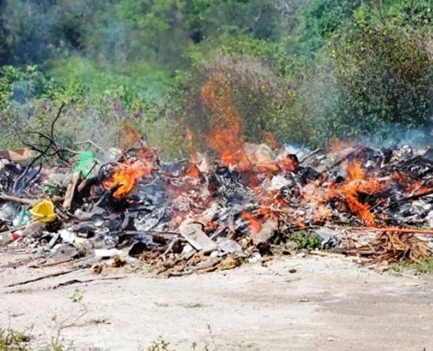 ¿De cuánto es la multa en Veracruz por quemar basura en terrenos abandonados?