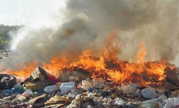 ¿De cuánto es la multa en Veracruz por quemar basura en terrenos abandonados?