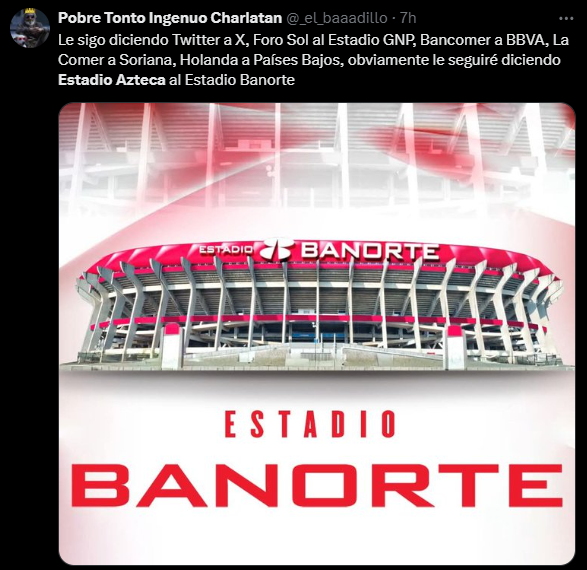 Mexicanos reaccionan con MEMES al cambio de nombre del Estadio Azteca