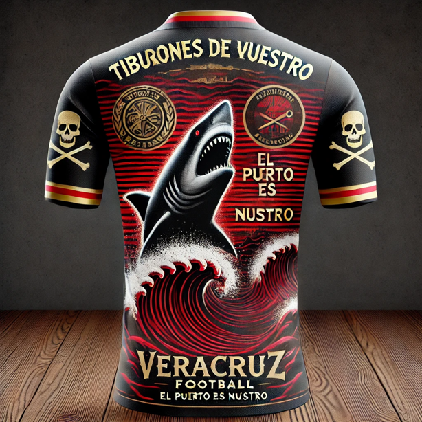 3 diseños que los Piratas de Veracruz podrían usar para su jersey, según la IA