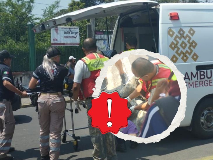 ¡Por golpe de calor!, adulta mayor se desvanece en plena calle de Fortín