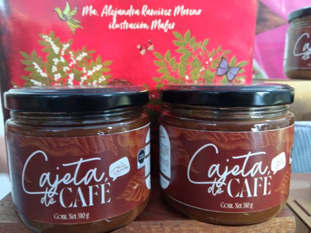 Cajeta y salsa de café en Xalapa, para chuparse los dedos