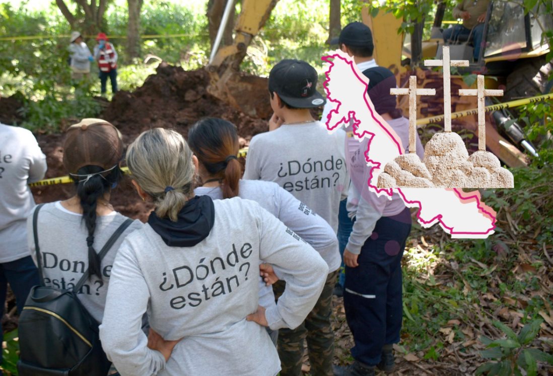 Campos de exterminio también se han hallado en Veracruz, señalan Colectivo Solecito