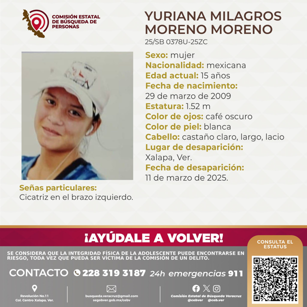 Buscan a dos menores de 15 años desaparecidas en Veracruz