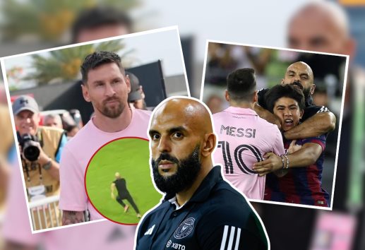 ¿Lo conocías? El es el guardaespaldas de Messi: Yassine Cheuko
