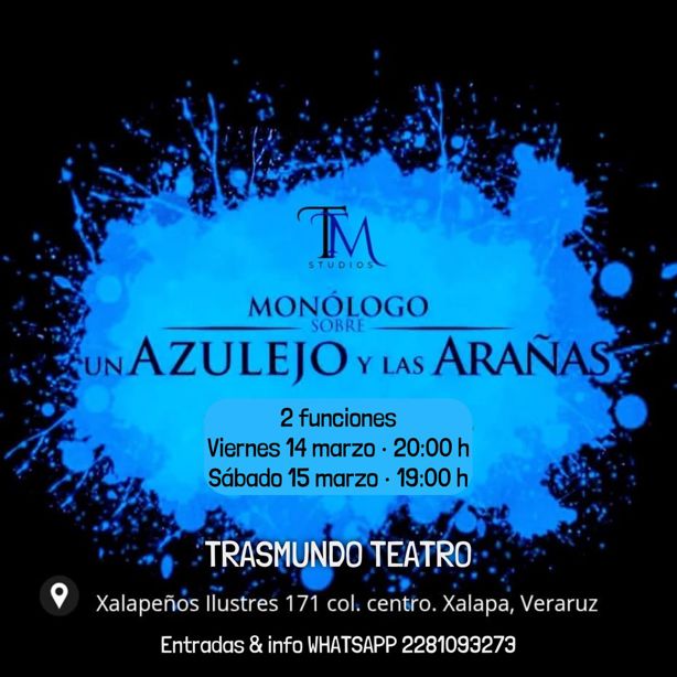 Ansiedad, duelo y conspiraciones, en puestas en escena de Trasmundo Teatro en Xalapa