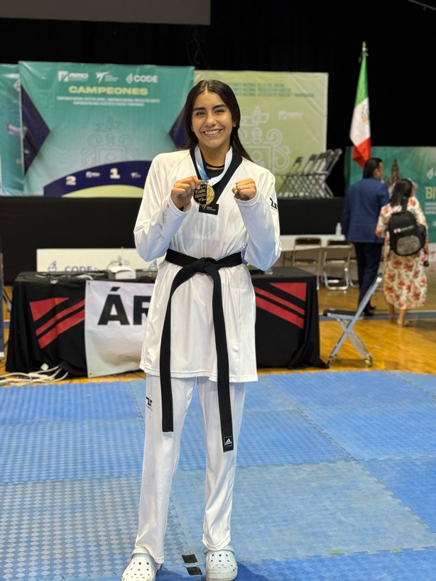 Brilla Gabriela León en Panamericano de TKD